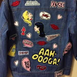 Rachel Antonoff Denim Jacket Betty & Veronica